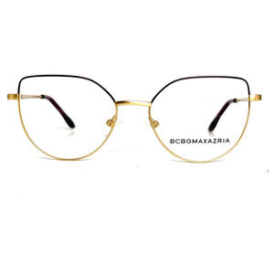 BCBG Max Azaria Purple Rose Gold 51mm New Authentic Eyeglass Frame H13609‎